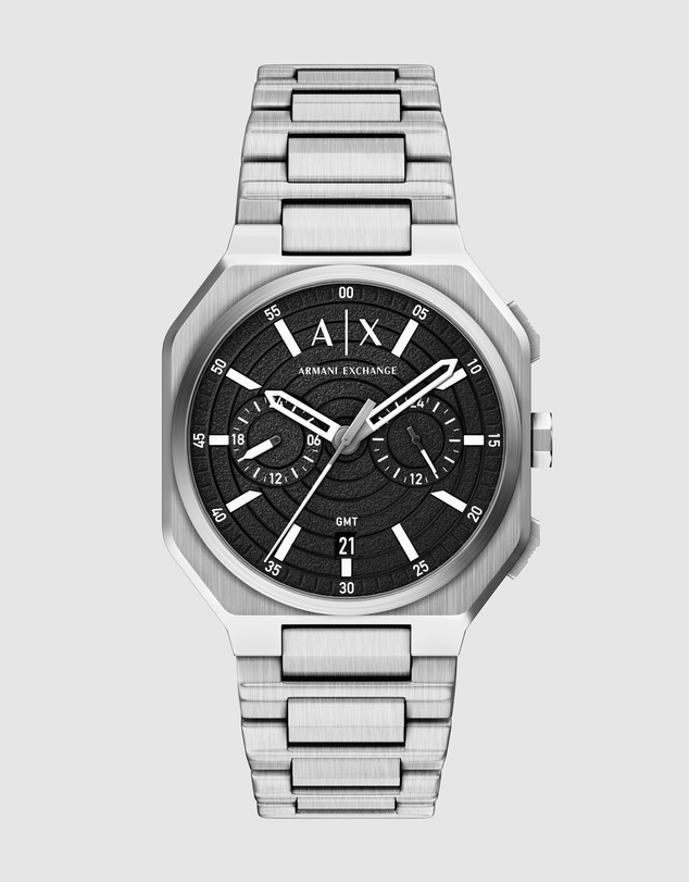 Armani Exchange - Silver Tone Chronograph Watch