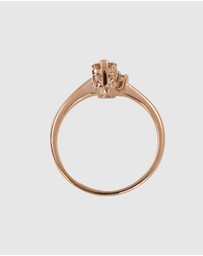 Von Treskow - 9ct Gold 5th Ave Morganite Ring