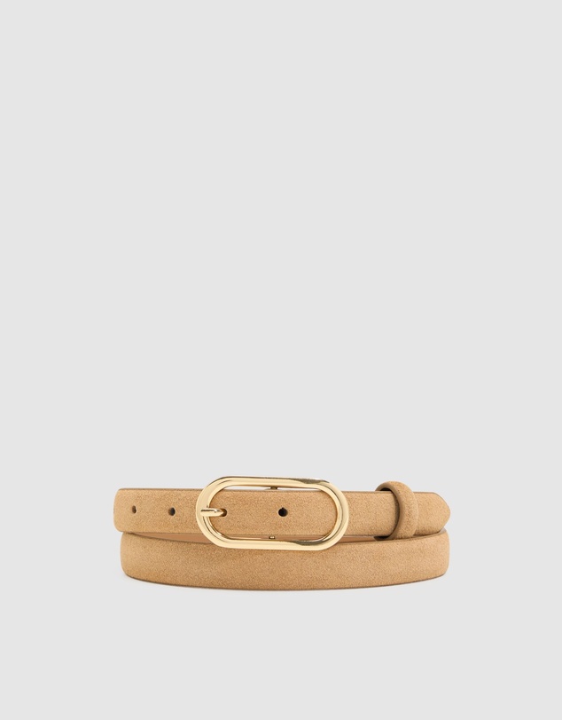 Oxford - Sierra Leather Skinny Belt