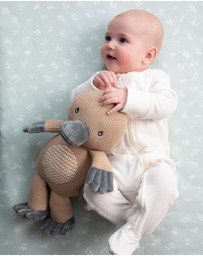 Living Textiles - Knitted Toy - Penny the Platypus