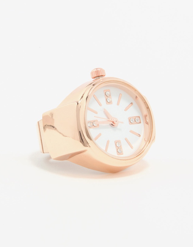 Lovisa - Rose Gold Statement Watch Ring