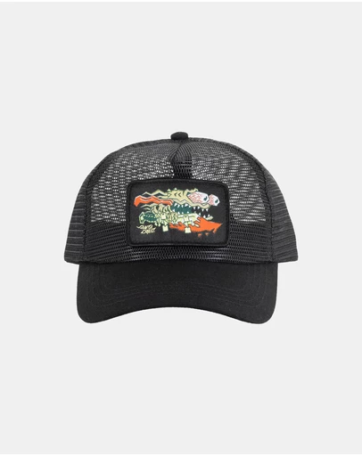 Santa Cruz - Meek Scratched Slasher Trucker Cap - Kids-Teens