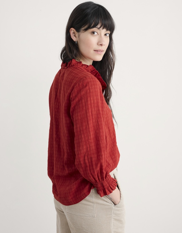 Seasalt - Feather Star Checked Top