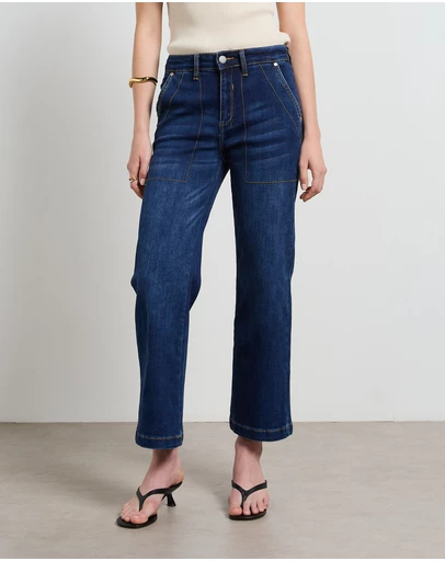 DRICOPER DENIM - Cody Kick Flare Astro Trousers