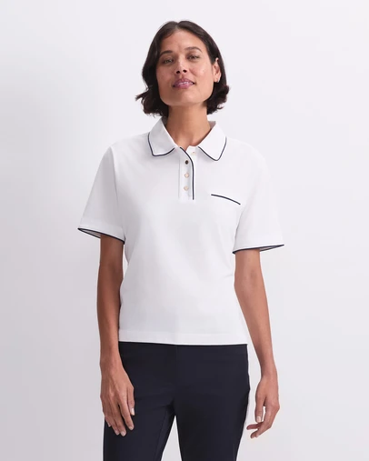 Sportscraft - Tara Tipped Pique Polo