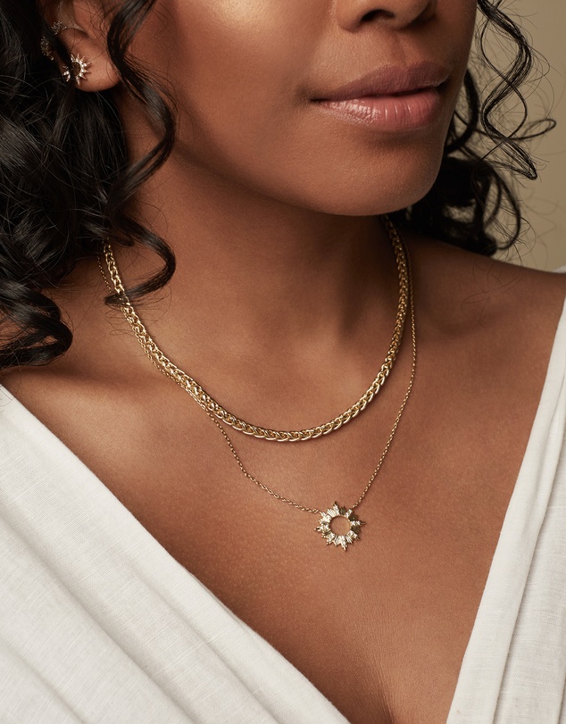 Wanderlust + Co - Sunseeker Gold Necklace