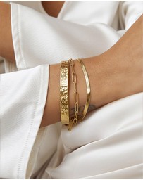 Arms Of Eve - Sylvia Gold Snake Chain Bracelet