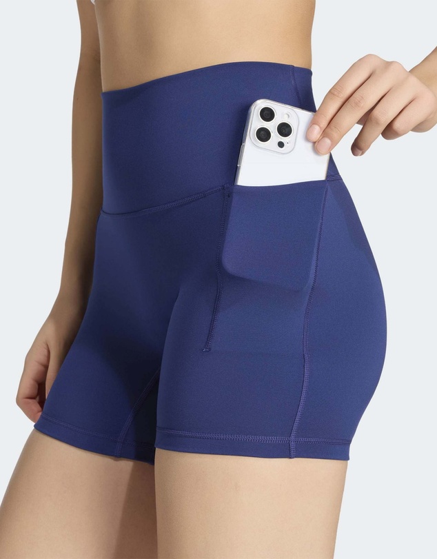 adidas Performance - 3 Stripes Studio All Me Booty Short Leggings Womens