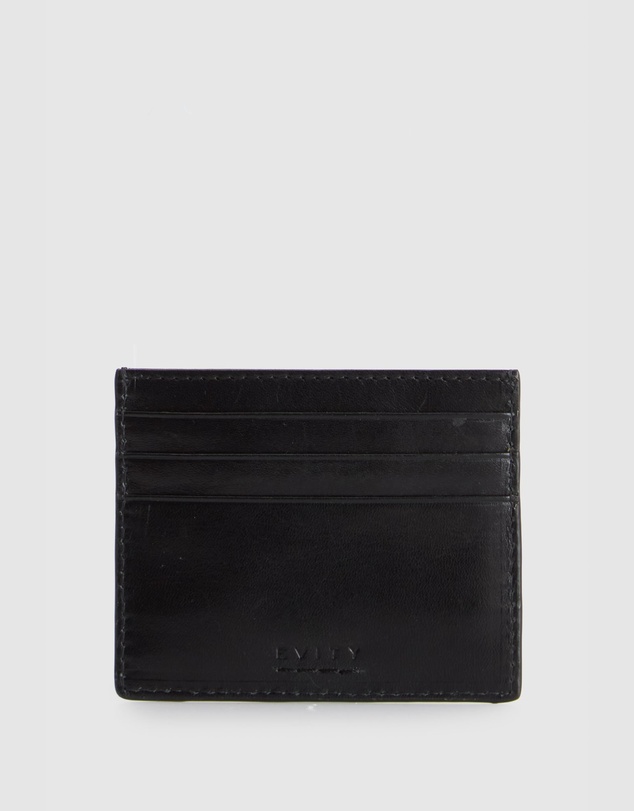 Evity - Logan Leather Weave CC Holder