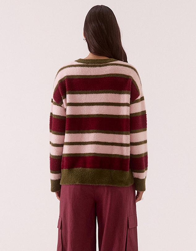 SOVERE - Holland Stripe Crew Knit
