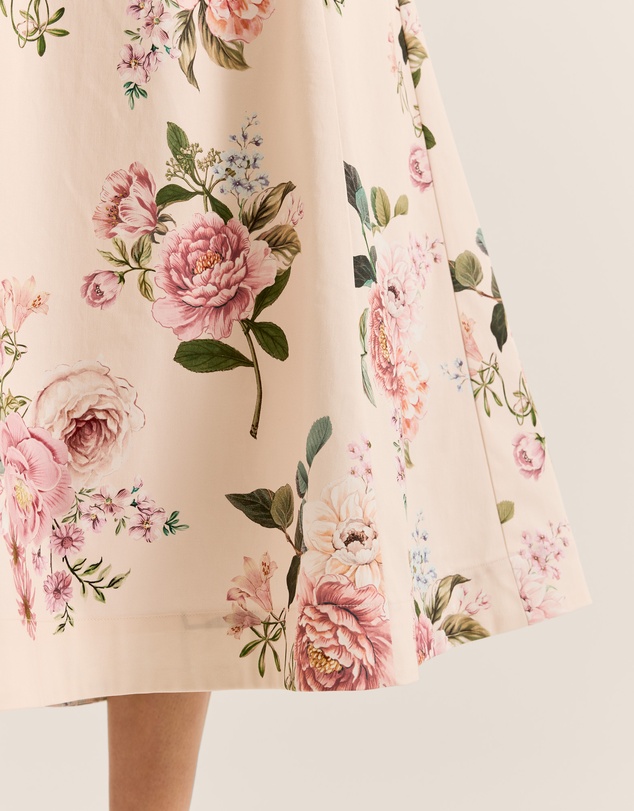 Review - Sunset Rose Midi Skirt