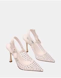 Steve Madden - Brylie-R Ivory Heels