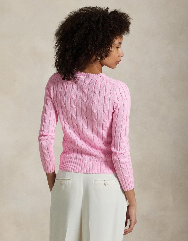 Polo Ralph Lauren - Cable-Knit Cotton Crewneck Sweater