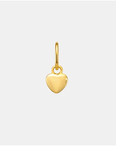 Zoe Olivia - 14K Gold Vermeil Heart Charm