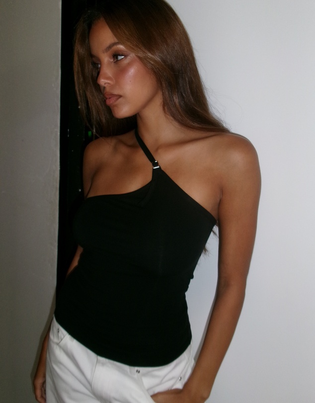 Dazie - Lagos Asymmetric Tank Top