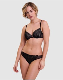 Billet Doux - Secrete Sheer Lace Bikini Brief