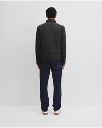 Country Road - Quilted Funnel Neck Jacket