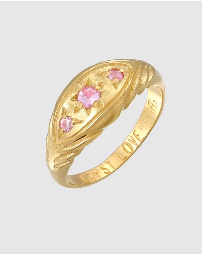 Haze & Glory - ICONIC EXCLUSIVE - Love Rules Ring - 9K Solid Gold