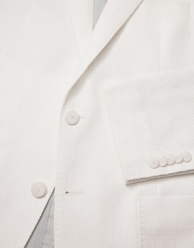 Calibre - Basketweave Blazer White