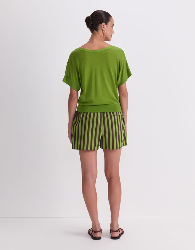 Sportscraft - Silk Blend Reversible Knit