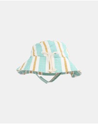 Fox & Finch - Surf's Up Stripe Sunhat - Kids