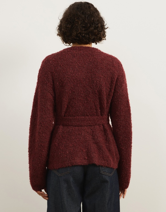 Atmos&Here - Jovie Boucle Knit Cardigan