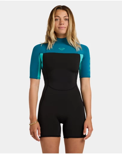 Roxy - Womens 2/2Mm Prologue+ Back Zip Springsuit