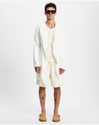 Surrounded By Ghosts - The Dolomite Hooded French Terry Cardigan