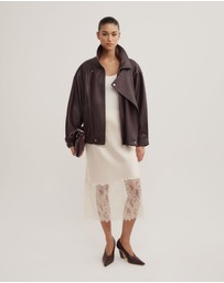 Witchery - Lace Trim Skirt