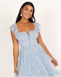 Petal & Pup - Belle Maxi Dress - Blue