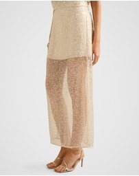 Forever New - Gianna Embellished Midi Skirt