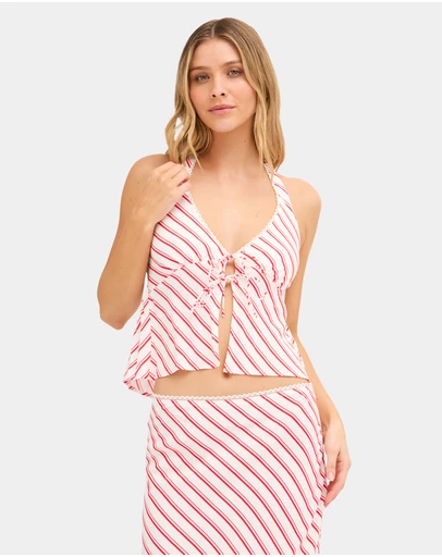 Billabong - Womens Let It Shine Halter Top