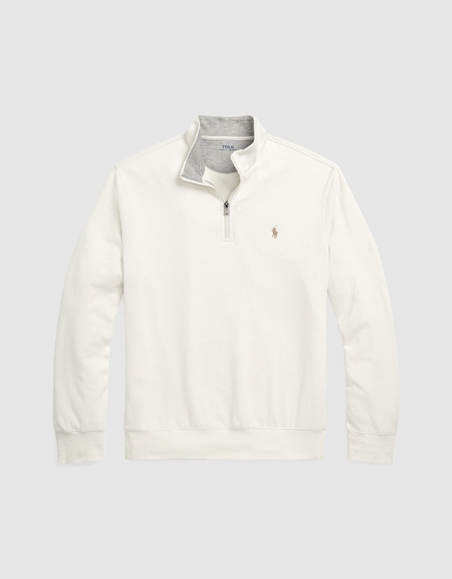 Polo Ralph Lauren - Luxury Jersey Quarter-Zip Pullover