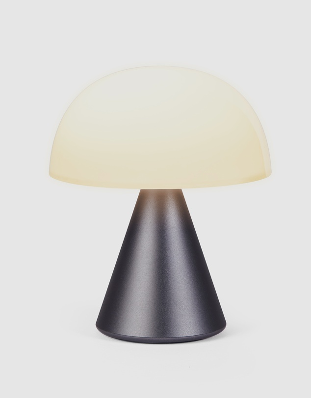 Lexon - Lexon Mina M Medium Portable Led Lamp - Gunmetal