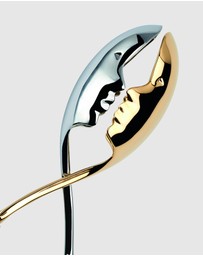 Bugatti - Kiss Salad Tongs - Red/Gold