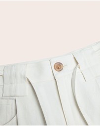 IDA+S - Rosie White Wide Leg Pants