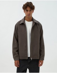 AERE - Wool Double Zip Jacket