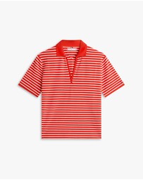 Tommy Hilfiger - Relaxed Fit Open Placket Pique Polo Shirt