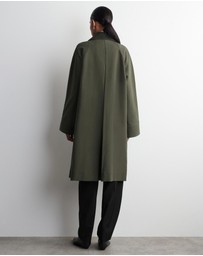 COS - Wool-Trimmed Car Coat