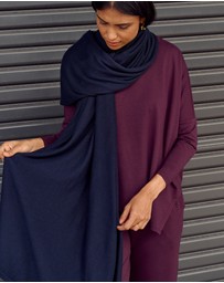 Bamboo Body - Bamboo & Recycled Cashmere Wool Travel Wrap 