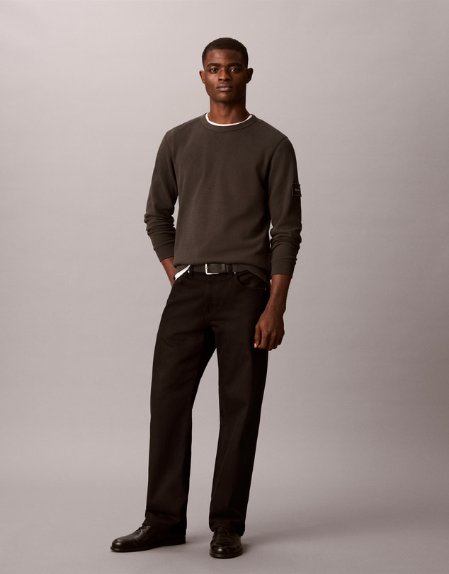 Calvin Klein Jeans - Long Sleeve Waffle T-Shirt