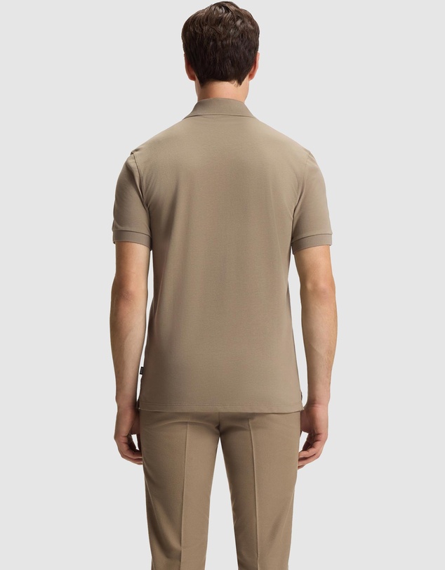 BOSS - Pallas Polo Shirt in Cotton Piqué With Logo Details