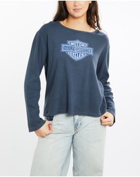 Vintage by The Real Deal - Pre Loved - Vintage Harley Davidson Long Sleeve Tee