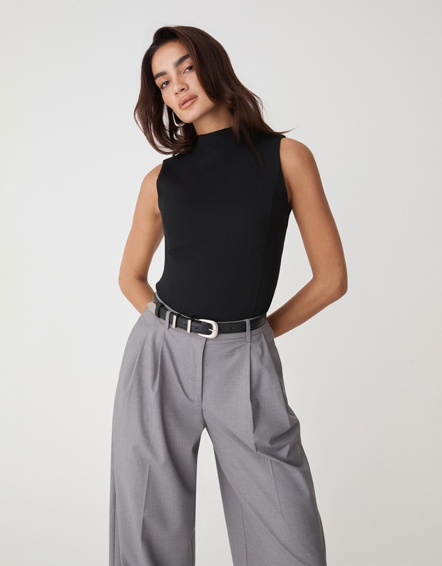 Forcast - Finnley Structured Ponte Top
