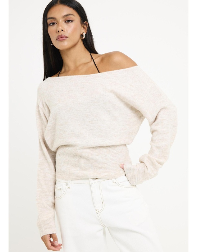 Alice In The Eve - Bailey Off Shoulder Knit Top
