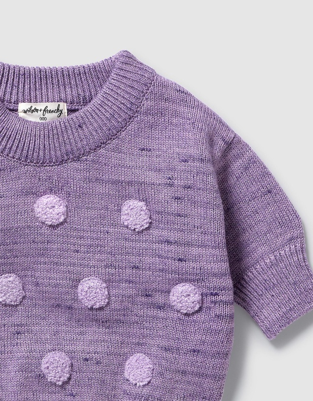 Wilson & Frenchy - Organic Knitted Bauble Jumper - Babies