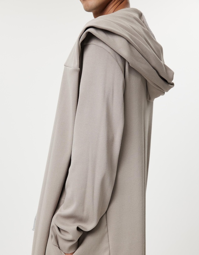 Surrounded By Ghosts - The Aikinite Hooded Rib Knit Cardigan