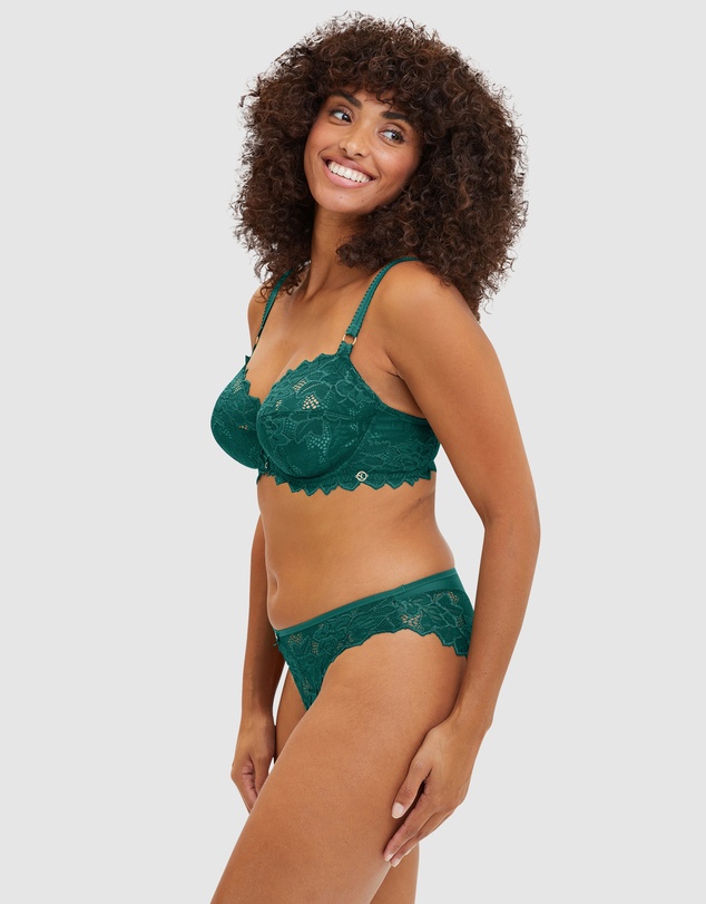 Sans Complexe - Arum Prima Underwire Unlined Scalloped Lace Bra