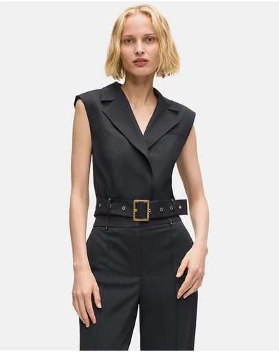 Karl Lagerfeld - DNA Studded Gilet