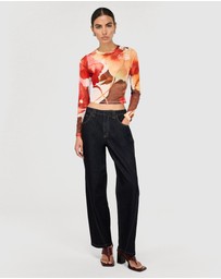 Staple the Label - Kaia Mesh Top